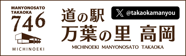 道の駅万葉の里高岡X